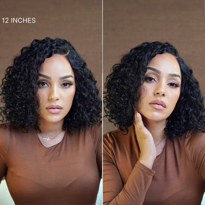 🔥🔥Ready-to-Wear Glueless Curly Bob Wig