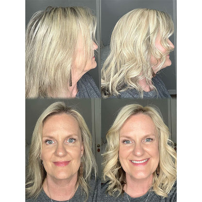 ⚡⚡ Final Hours –⚡2026 New Lightweight & Breathable Wavy Hair Topper