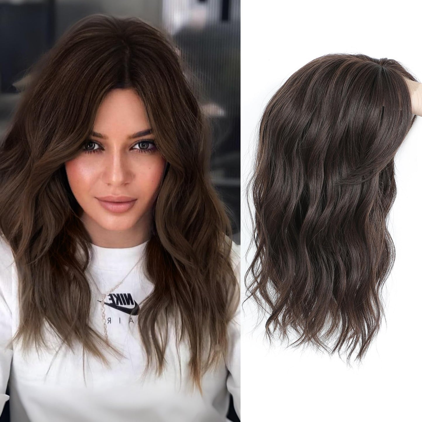 ⚡⚡ Final Hours –⚡2026 New Lightweight & Breathable Wavy Hair Topper