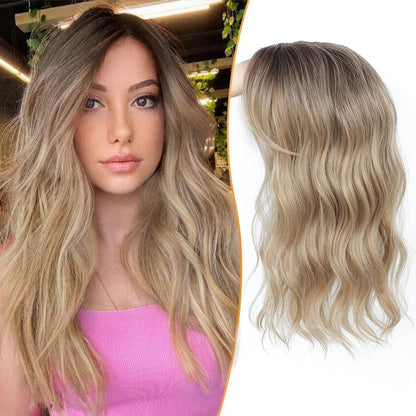 ⚡ Final Hours –⚡2026 New Lightweight & Breathable Wavy Hair Topper
