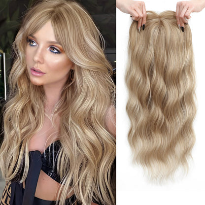⚡ Final Hours –⚡2026 New Lightweight & Breathable Wavy Hair Topper
