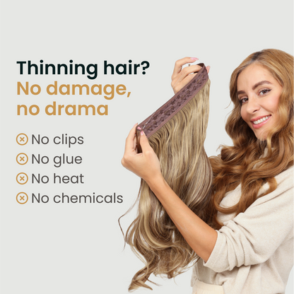 💖 High Quality Halo Hair Extensions